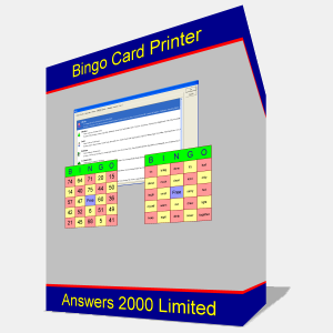 Bingo Card Printer